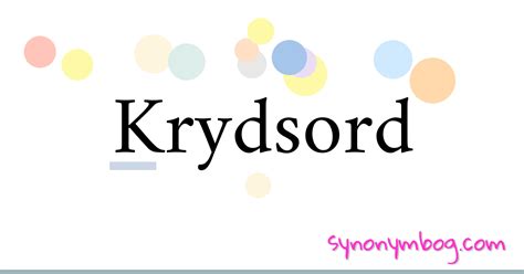 Spot i krydsord og synonymer .